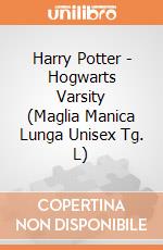 Harry Potter - Hogwarts Varsity (Maglia Manica Lunga Unisex Tg. L) gioco