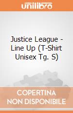 Justice League - Line Up (T-Shirt Unisex Tg. S) gioco di CID