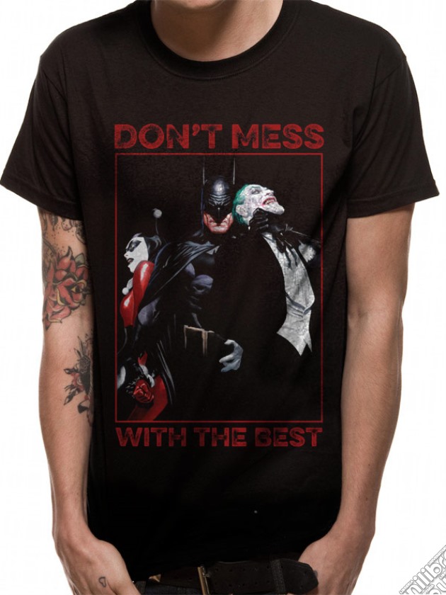 Batman - Dont Mess (T-Shirt Unisex Tg. S) gioco di CID