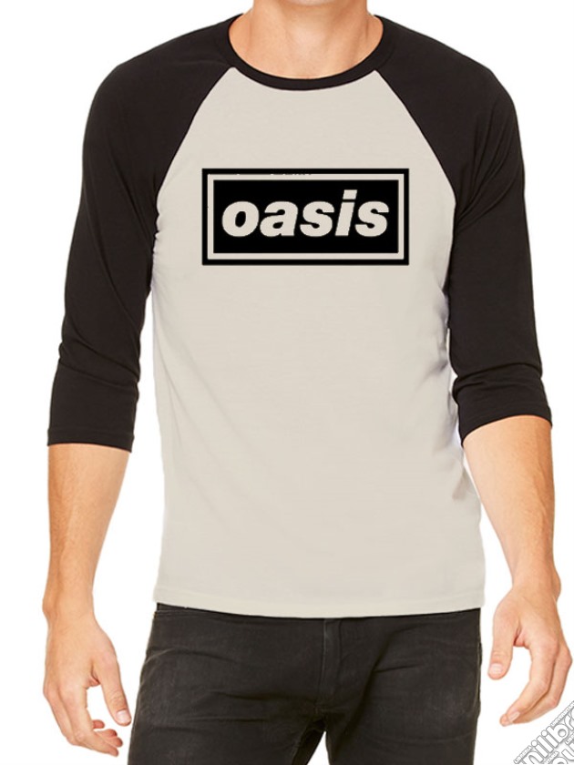 Oasis - Logo Baseball (T-Shirt Unisex Tg. L) gioco