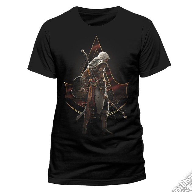 Assassin's Creed Origins - Character Stance (T-Shirt Unisex Tg. S) gioco