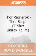Thor Ragnarok - Thor Script (T-Shirt Unisex Tg. M) gioco