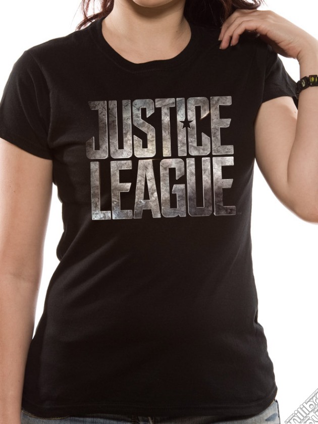 Dc Comics: Justice League - Logo (T-Shirt Donna Tg. M) gioco