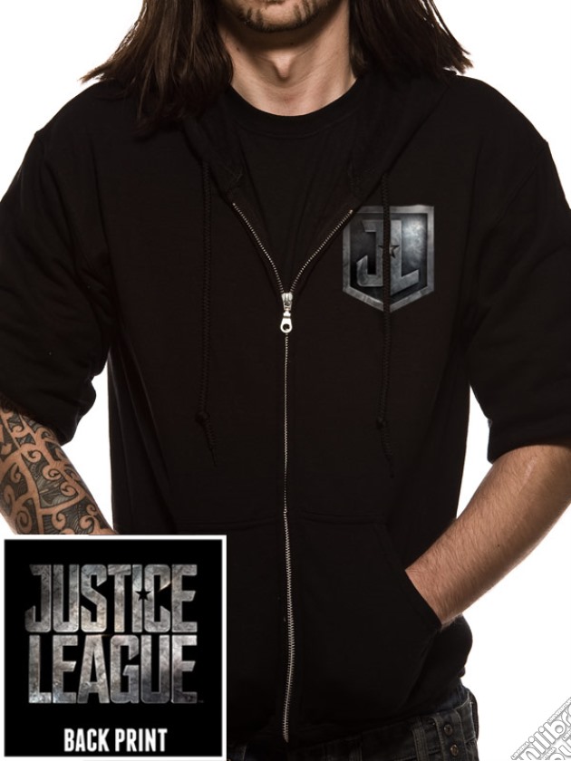 Justice League Movie - Logo (T-Shirt Unisex Tg. L) gioco