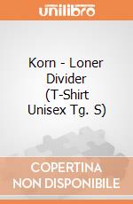 Korn - Loner Divider (T-Shirt Unisex Tg. S) gioco di CID