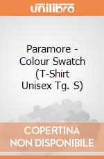 Paramore - Colour Swatch (T-Shirt Unisex Tg. S) gioco di CID