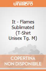 It - Flames Sublimated (T-Shirt Unisex Tg. M) gioco