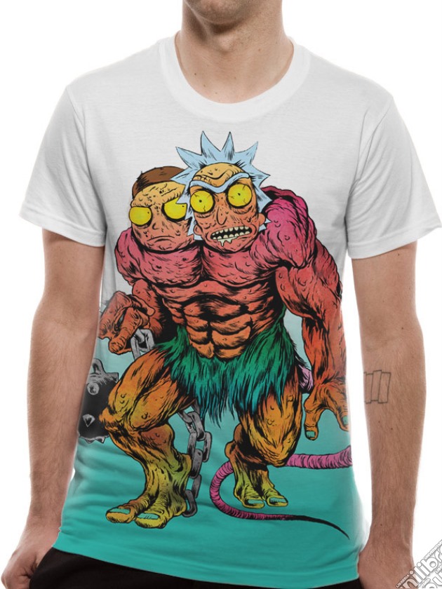 Rick And Morty - Monster (T-Shirt Unisex Tg. S) gioco