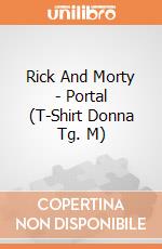 Rick And Morty - Portal (T-Shirt Donna Tg. M) gioco di CID