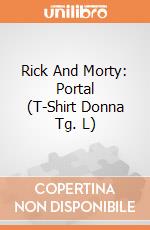 Rick And Morty: Portal (T-Shirt Donna Tg. L) gioco di CID
