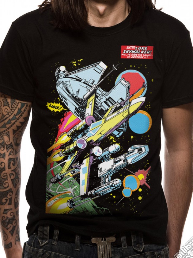 Star Wars - Comic Ships (T-Shirt Unisex Tg. M) gioco