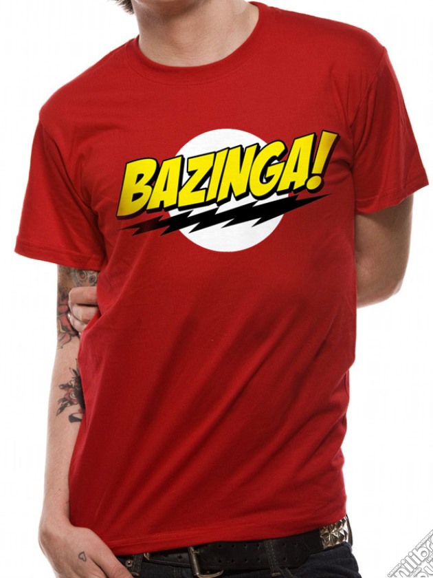 Big Bang Theory - Bazinga (T-Shirt Unisex Tg. S) gioco