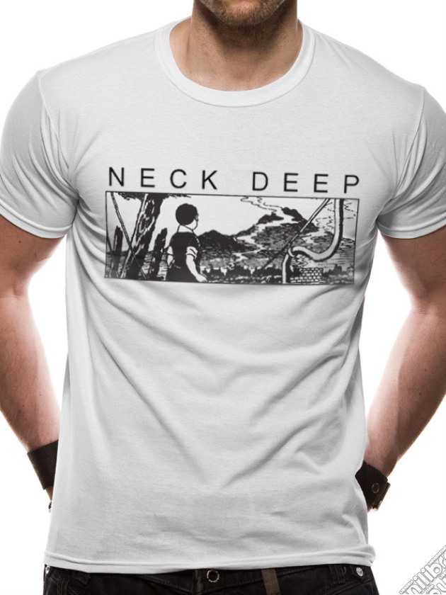 Neck Deep - Manga (T-Shirt Unisex Tg. S) gioco