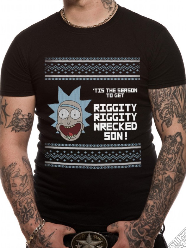Rick And Morty - Tis The Season (T-Shirt Unisex Tg. S) gioco