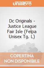 Dc Originals - Justice League Fair Isle (Felpa Unisex Tg. L) gioco