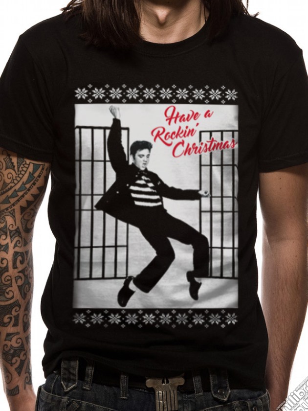 Elvis Presley - Have A Rockin Xmas (T-Shirt Unisex Tg. S) gioco