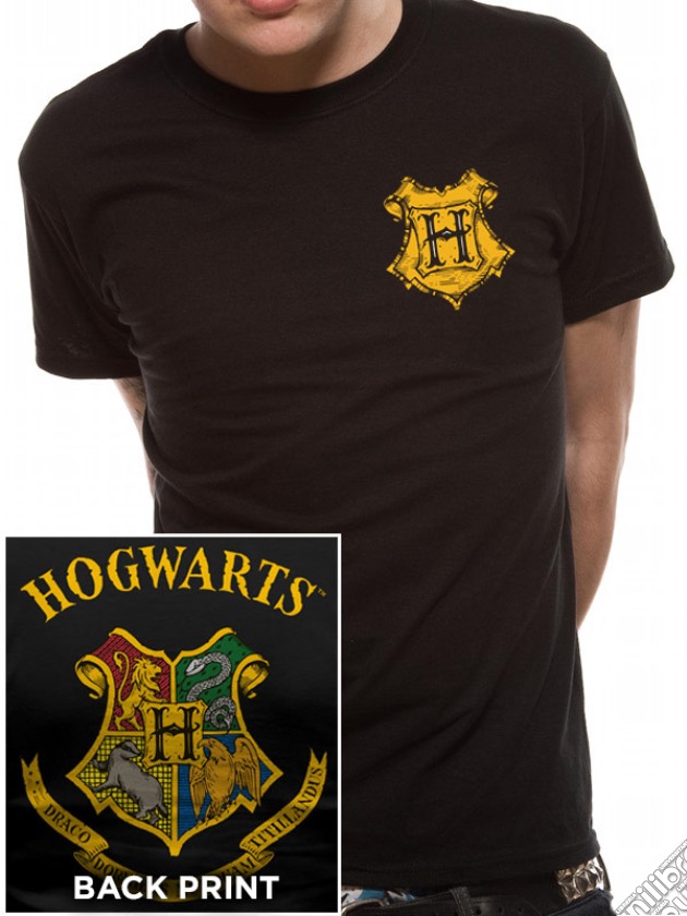 Harry Potter - Colour Crest (T-Shirt Unisex Tg. L) gioco
