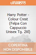 Harry Potter - Colour Crest (Felpa Con Cappuccio Unisex Tg. 2Xl) gioco