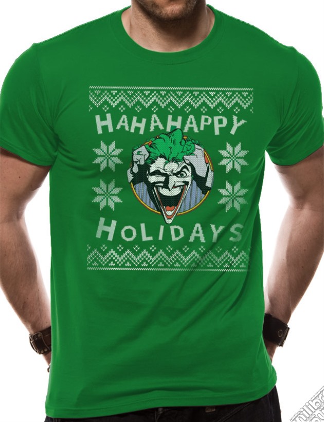 Batman - Ha Ha Happy Holidays (T-Shirt Unisex Tg. M) gioco
