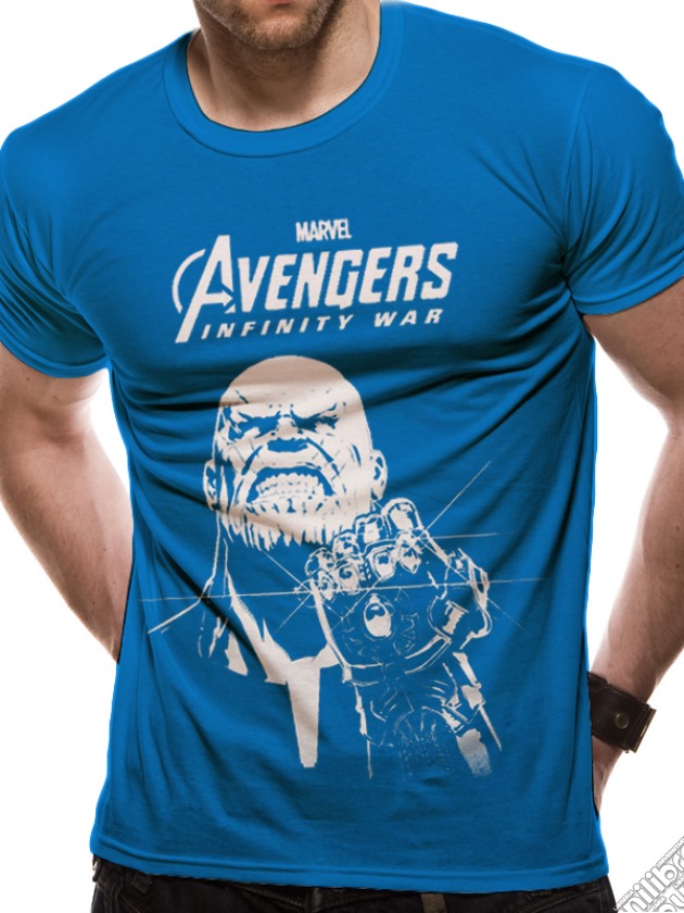 Avengers Infinity War - Blue Thanos (T-Shirt Unisex Tg. S) gioco