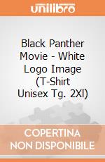 Black Panther Movie - White Logo Image (T-Shirt Unisex Tg. 2Xl) gioco