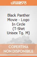 Black Panther Movie - Logo In Circle (T-Shirt Unisex Tg. M) gioco