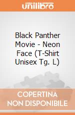 Black Panther Movie - Neon Face (T-Shirt Unisex Tg. L) gioco