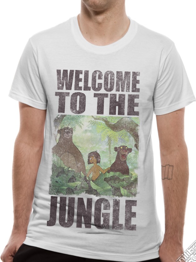 Jungle Book - Welcome To The Jungle (T-Shirt Unisex Tg. S) gioco di CID