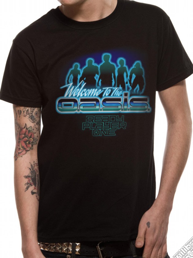 Ready Player One - Oasis (T-Shirt Unisex Tg. L) gioco