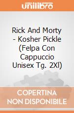 Rick And Morty - Kosher Pickle (Felpa Con Cappuccio Unisex Tg. 2Xl) gioco