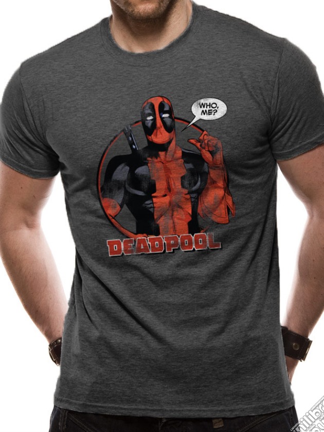 Deadpool - Who Me (T-Shirt Unisex Tg. S) gioco di CID