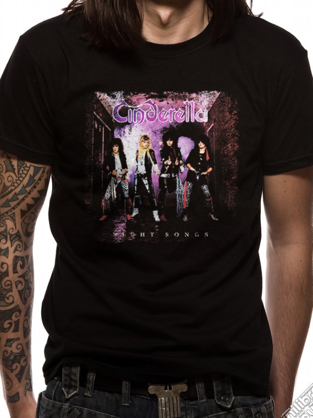 Cinderella - Night Songs (T-Shirt Unisex Tg. S) gioco di CID