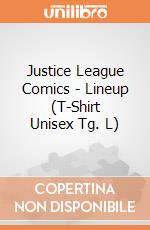 Justice League Comics - Lineup (T-Shirt Unisex Tg. L) gioco di CID