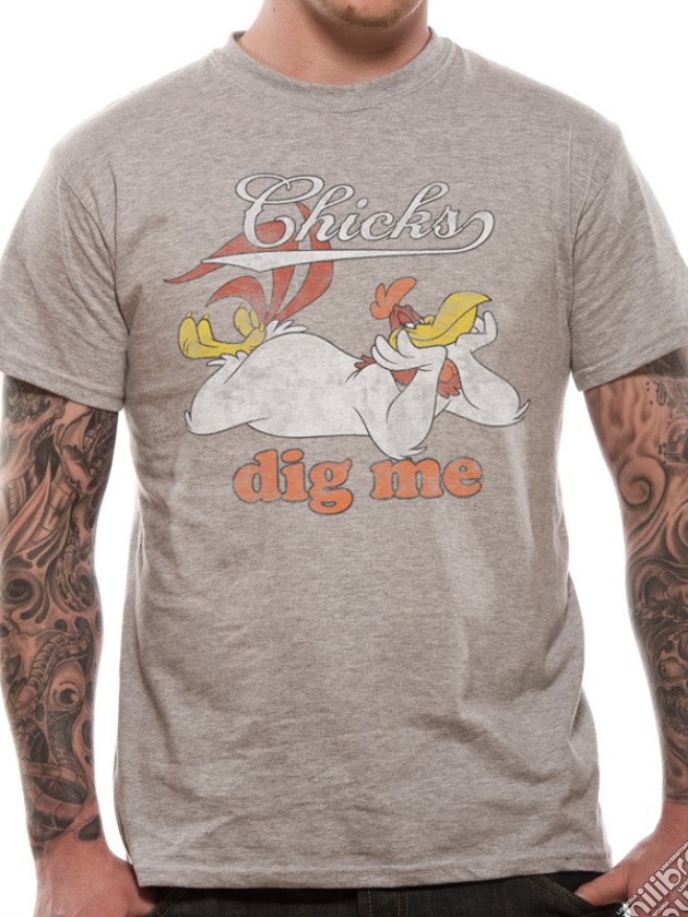Looney Tunes - Chicks Dig Me (T-Shirt Unisex Tg. Xl) gioco