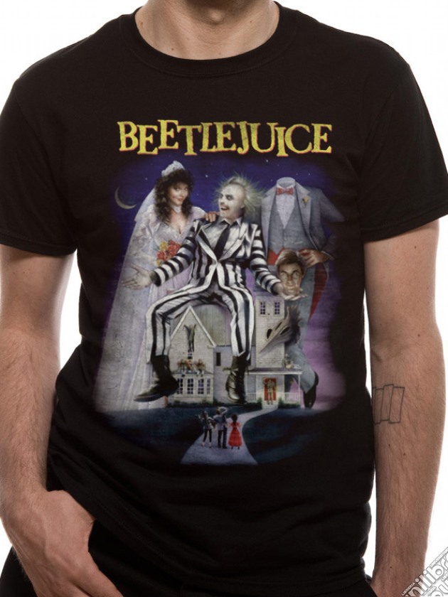 Beetlejuice - Poster (T-Shirt Unisex Tg. S) gioco