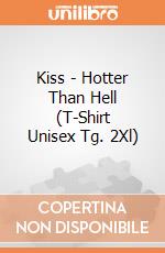Kiss - Hotter Than Hell (T-Shirt Unisex Tg. 2Xl) gioco