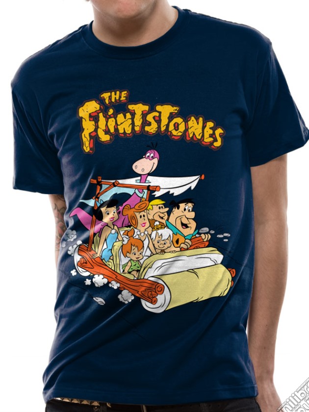 Flintstones (The) - Car (T-Shirt Unisex Tg. S) gioco