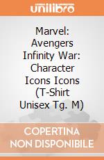 Marvel: Avengers Infinity War: Character Icons Icons (T-Shirt Unisex Tg. M) gioco