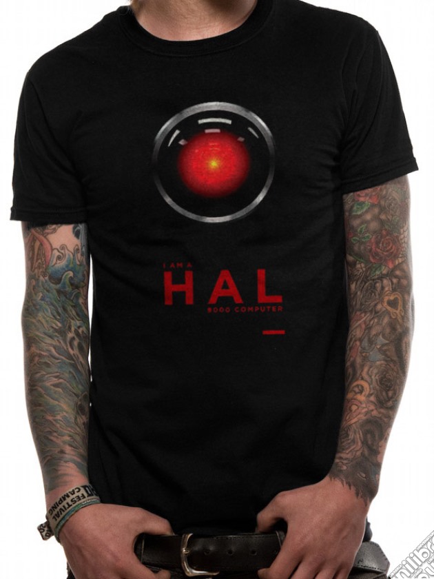 2001 Space Odyssey - Hal 9000 (T-Shirt Unisex Tg. S) gioco