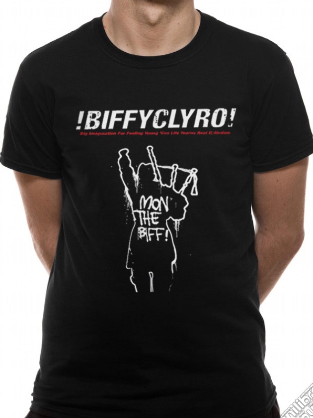 Biffy Clyro - Mon The Biff (T-Shirt Unisex Tg. L) gioco di CID