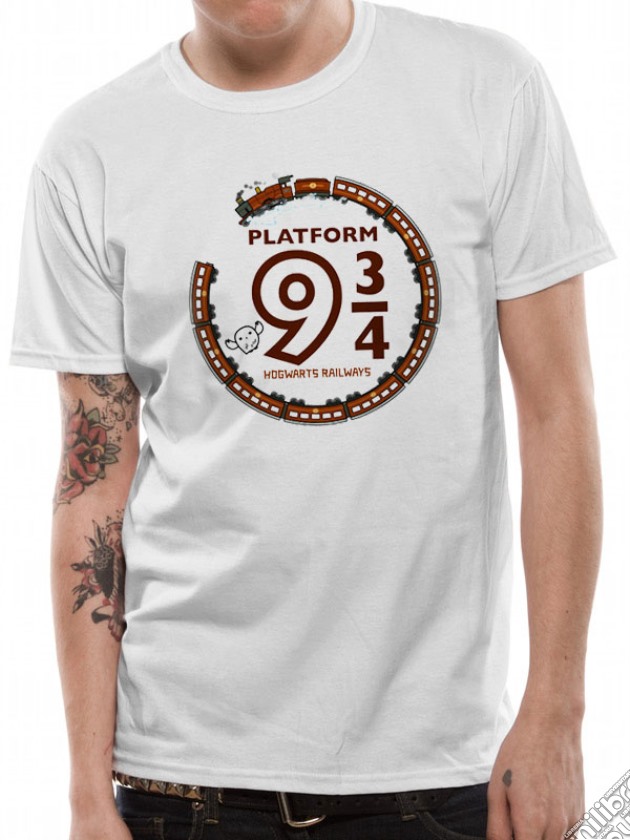 Harry Potter - Cute Platform 9 And 3 Quarters (T-Shirt Unisex Tg. L) gioco