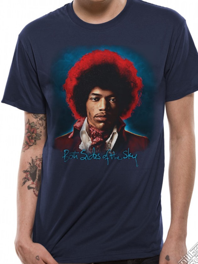 Jimi Hendrix - Sky (T-Shirt Unisex Tg. L) gioco di CID