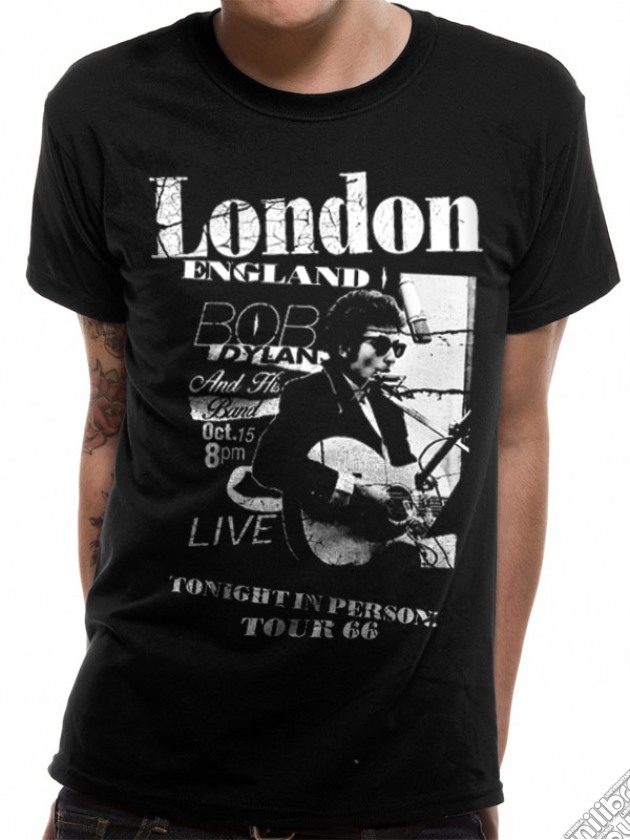 Bob Dylan - Live In London (T-Shirt Unisex Tg. S) gioco