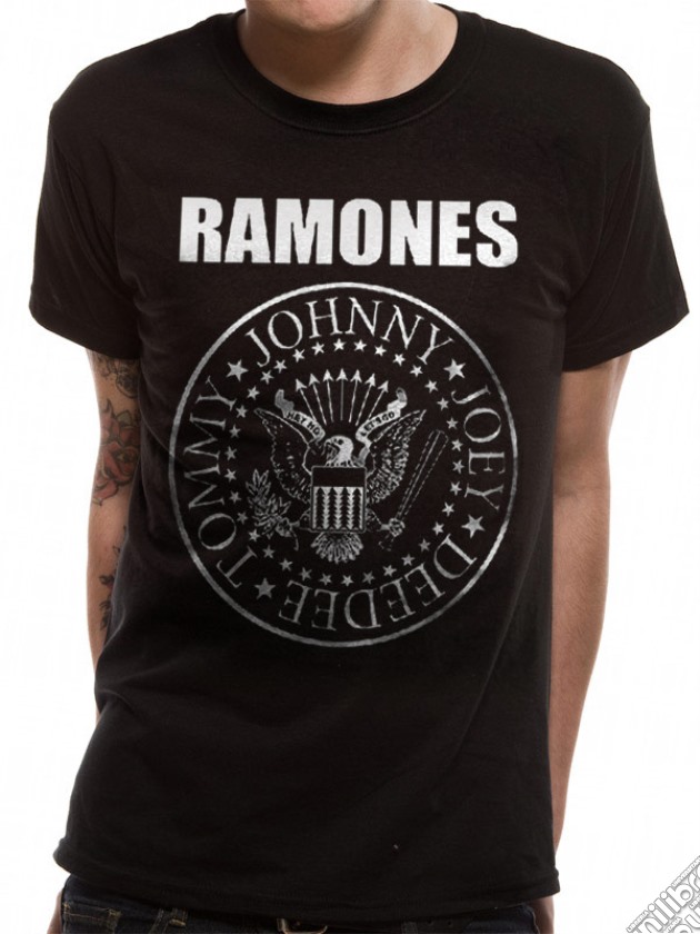 Ramones - Crest (T-Shirt Unisex Tg. Xl) gioco di CID
