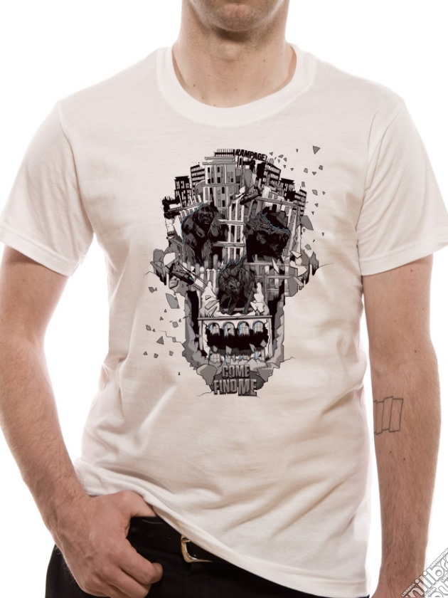 Rampage - Skull (T-Shirt Unisex Tg. Xl) gioco di CID