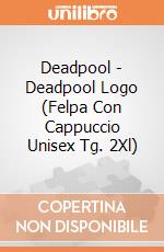 Deadpool - Deadpool Logo (Felpa Con Cappuccio Unisex Tg. 2Xl) gioco