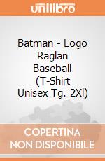 Batman - Logo Raglan Baseball (T-Shirt Unisex Tg. 2Xl) gioco