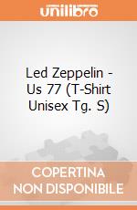 Led Zeppelin - Us 77 (T-Shirt Unisex Tg. S) gioco
