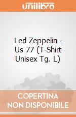 Led Zeppelin - Us 77 (T-Shirt Unisex Tg. L) gioco