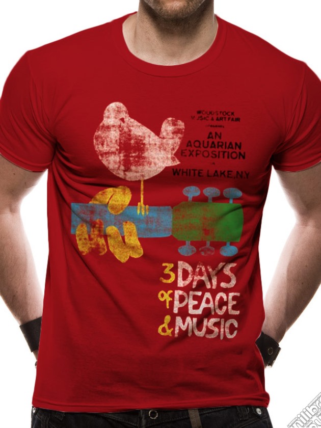 Woodstock - Poster (T-Shirt Unisex Tg. S) gioco